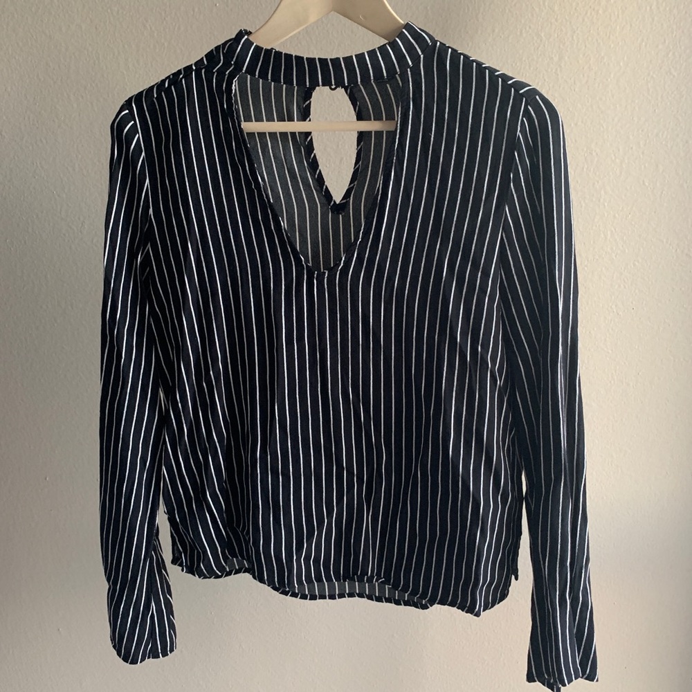 Forever 21 Pinstriped Shirt